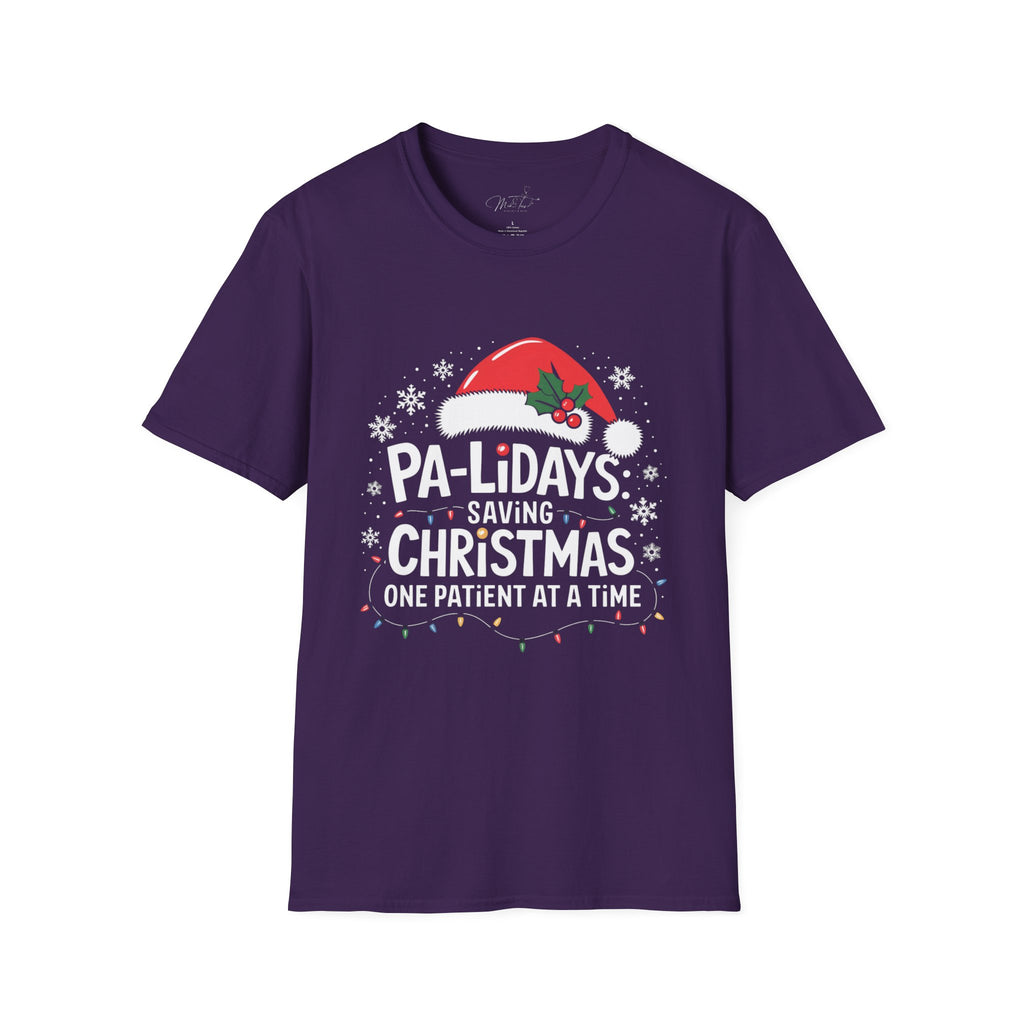 PA-lidays Christmas T-Shirt – Saving Christmas One Patient at a Time