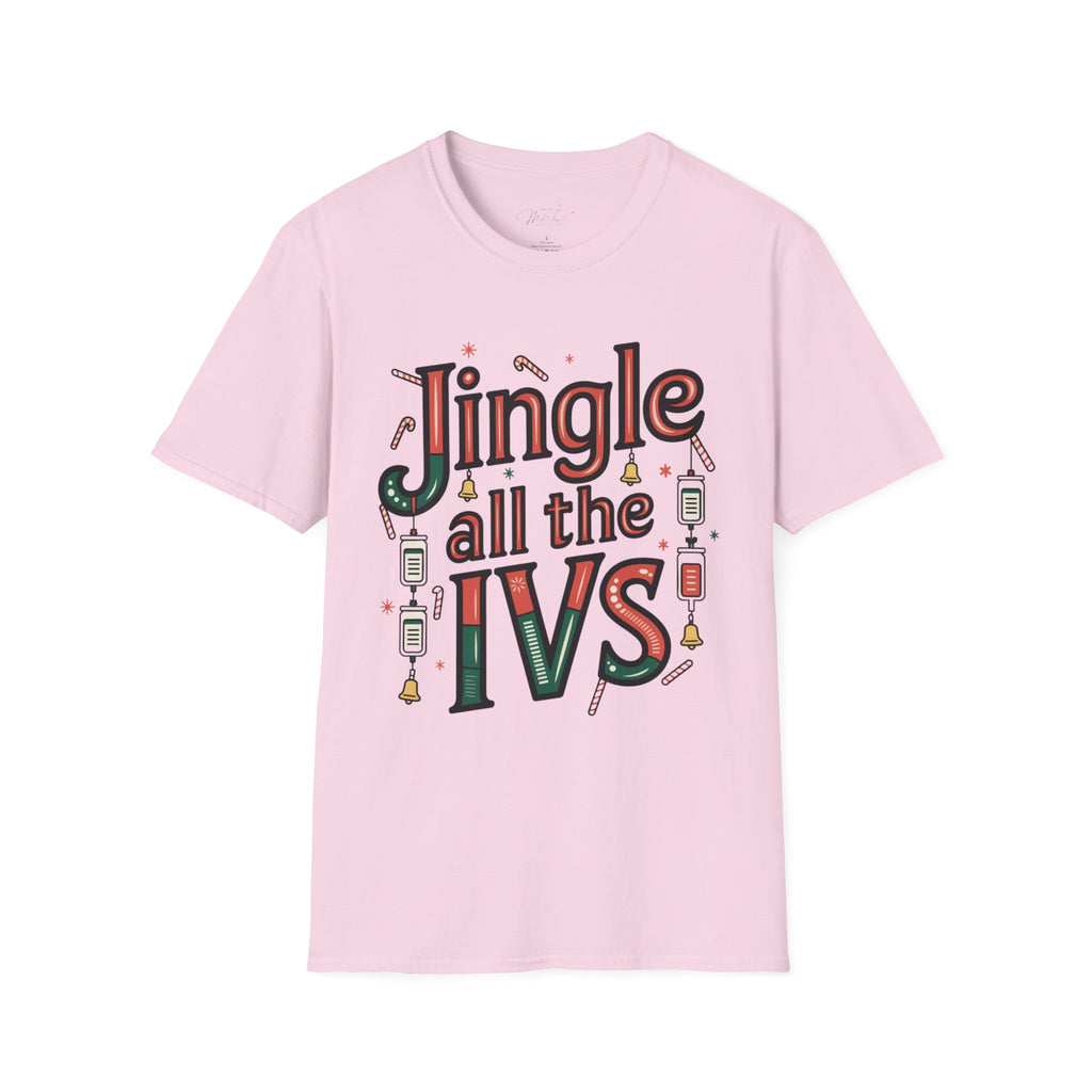 Jingle All the IVs Holiday T-Shirt