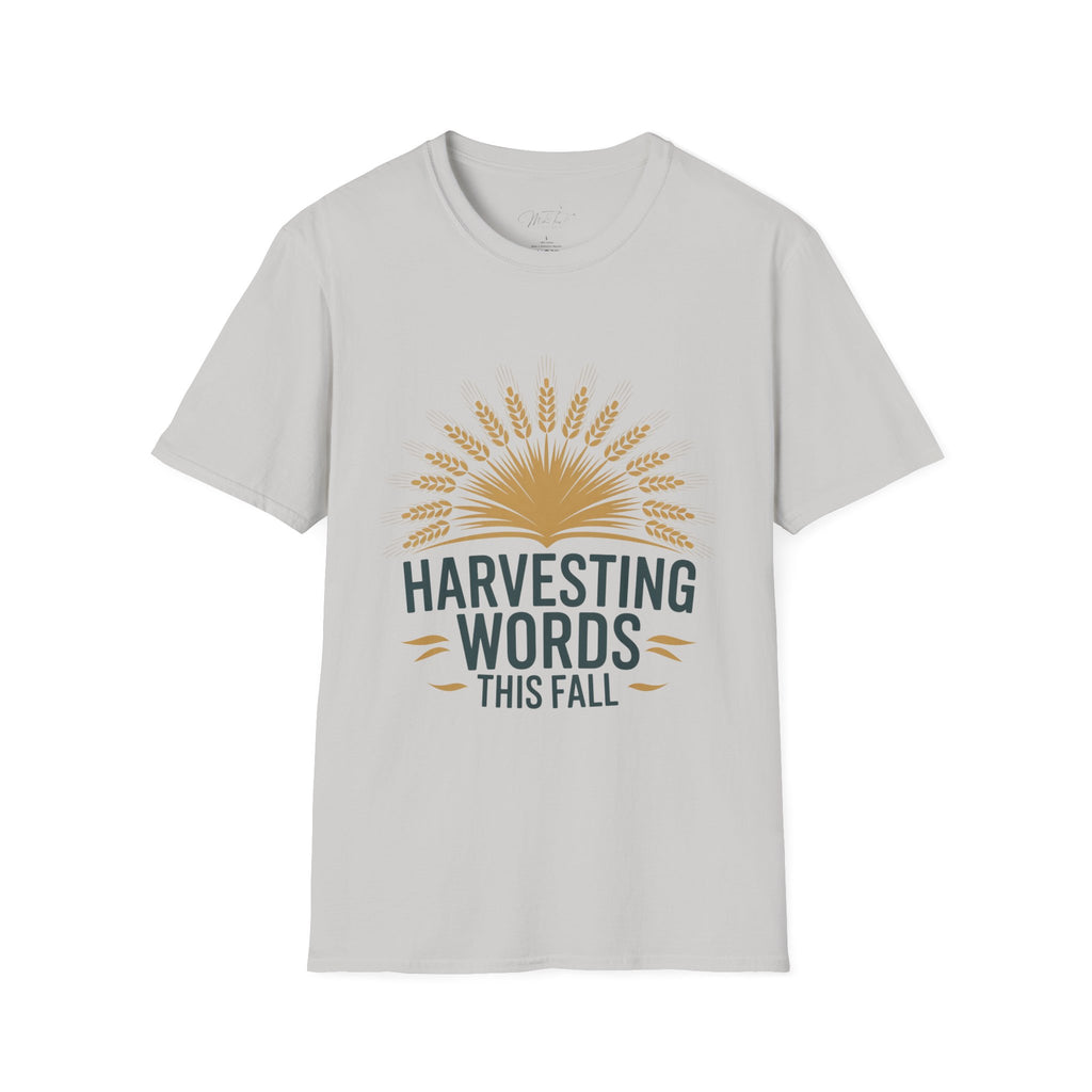 Harvesting Words This Fall" T-Shirt – A Perfect Tee for Speech-Language Pathologists! (Unisex Softstyle T-Shirt)