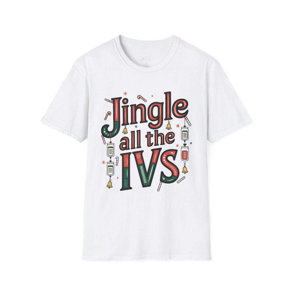 Jingle All the IVs Holiday T-Shirt