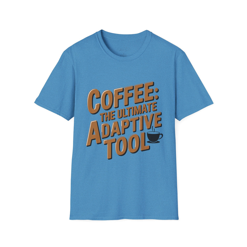 Coffee: The Ultimate Adaptive Tool T-Shirt – For Occupational Therapists Who Power Through with Coffee! (Unisex Softstyle T-Shirt)